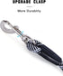 Long Dog Leash with Reflective Threads - Heavy Duty Bungee Leashes for Small, Medium & Large Dogs, 15FT to 50FT for