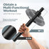 LoGest Forearm Exerciser - Wrist Strengthener with Standard Plate 1 Inch or Olympic Plate 2 Inch, Hand Grip Workout