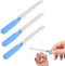 Qulkws Small Dog Nail File Set, 3Pcs Professional Nail Grooming Tool, Metal Emery