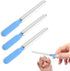 Qulkws Small Dog Nail File Set, 3Pcs Professional Nail Grooming Tool, Metal Emery
