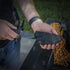 GRITR Scout Fixed Drop Point Blade Knife, Full Tang with Ambidextrous Kydex Belt Sheath for Outdoor Camping & Hiking