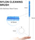 Flexible Drain Brush Cleaner Kit – CPAP Hose Cleaner 5ft Long with 3pcs 10” Straw Brushes for Aquarium & Sinks