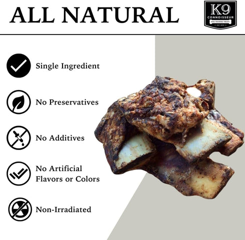 K9 15 (1 5 Connoisseur Single Ingredient Dog Bones Made in USA for Small Breed Dogs All Natural Meaty Beef Chew Treat