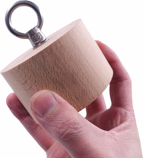 Wooden Pinch Block Grip Workout Climbing Power Grip, Forearm Finger Exerciser Strength Training Equipment