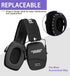 PROHEAR 016 Ear Protection Safety Earmuffs, NRR 26dB Noise Reduction, Compact Foldable Ear Defenders