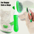 Self-Cleaning Slicker Brush: Dog and Cat Grooming Tool for Shedding, Removing Loose Hair, Fur, Mats, and Knots