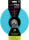 LickiMat Splash Dog Slow Feeder Bowl, Turquoise, Boredom Anxiety Reducer, Perfect for Food, Treats, Yogurt, Peanut