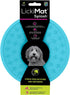 LickiMat Splash Dog Slow Feeder Bowl, Turquoise, Boredom Anxiety Reducer, Perfect for Food, Treats, Yogurt, Peanut