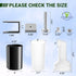Golf Cart Sand Bottle with Holder, No-Drilling Universal Sand Bottle for Club Car, EZGO, Yamaha