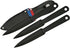 SZCO Supplies 3-Piece Throwing Knife Set