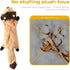 Dog Squeak Toys, No Stuffing Plush Dogs Chew Toy Bundle for Small Medium Large Breed Chewer Tough Durable Squeaky Pet