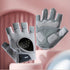 CXQRR Women Anti-Slip Breathable Fingerless Work Out Gloves for Gym Lifting Weightlifting Exercise