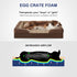 FURTIME Orthopedic Dog Beds for Small Dogs, Waterproof Bed with Removable Washable Cover, Egg Foam Couch, Nonskid Bottom