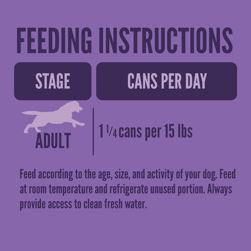 13.2 oz (Pack 12), A Strong Heart Wet Dog Food, Beef, Bacon & Cheese Flavor - Cans of Made in The USA with Real Beef