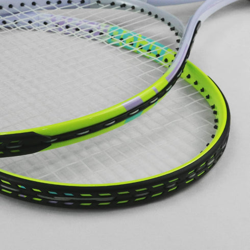 Tennis Racket Pre-Strung Lightweight 27 Inch - Recreational Adult Rackets for Men Women with Carry Bag