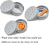 Dog Scent Work Tins 6 Pack, Dog Nose Work Training Box Containers (Drip-C)