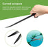 Quarium Aquascape Tools Kits, 4 in 1 Anti-Rust Aquatic Plant Tool Set, Stainless Steel Tweezers Scissors Spatula