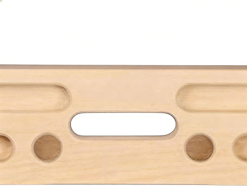 Generic Climbing Board, Portable Holding Positions, Finger Trainer with Edge Depths, Fitness Training Guard
