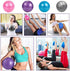 Pilates Balls 9 Inch - Small Exercise Ball for Physical Therapy, Between Knees for Rehab, Barre, Core, Stability & Yoga