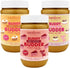 Carrot Cake + Red Velvet + Banana Split BUDDY BUDDER, 100% Natural Dog Peanut Butter, Healthy Treat, Made in USA (set