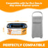 BATADAPTER 42FT 6 3 Pack Jumbo Square Refills Disposal Bags Refill Compatible with Pe.t Dogs Gen.ie Dog Waste Disposal