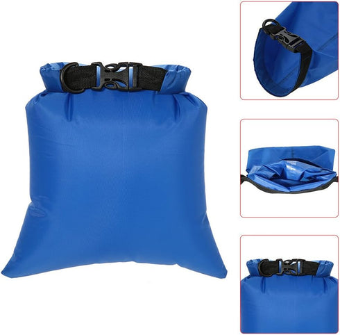 LIXADA Waterproof Dry Bags, 3/5/6 Pack Ultimate Dry Sack - Lightweight Roll Top for Kayaking, Camping, Hiking