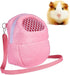 Portable Pet Dog Carrier Bags, Breathable African Hedgehog Hamster Handbags, Puppy Cat Travel Backpack (S Size: 17x12cm)