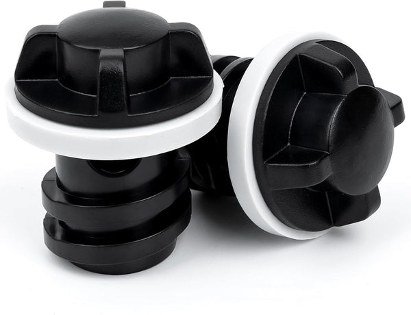 UP2WIN Cooler Drain Plugs, 2 Pack Leak-Proof Caps Compatible with Rtic Orca Yeti's Line of Coolers (Small)
