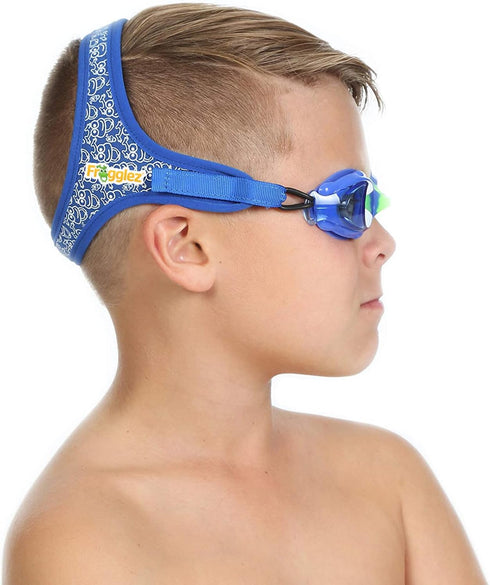 Frogglez Anti-Fog Swimming Goggles for Kids Under 10, Recommended by Olympic Swimmers