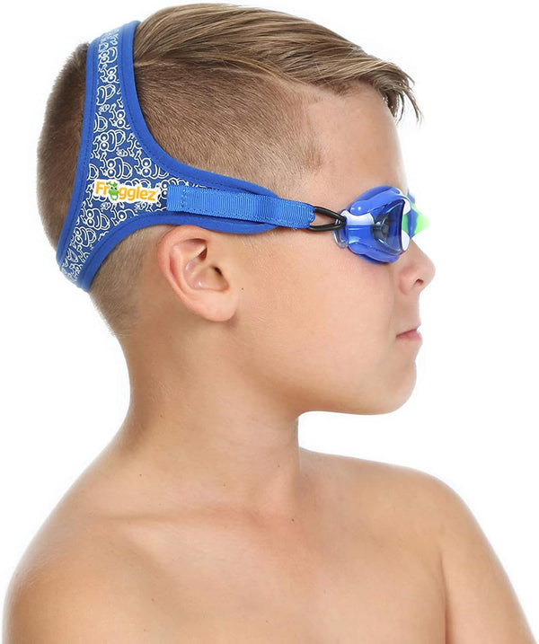 Frogglez Anti-Fog Swimming Goggles for Kids Under 10, Recommended by Olympic Swimmers