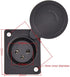 MX500, MX650, SX500 GT750, I1000, M750, X-600, ST1000 3 XLR Charging Port Socket for Razor Razor Crazy Cart McGrath