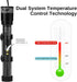 SainSmart XpertMatic 100W Adjustable Submersible Aquarium Heater, Thermostat for Up to 20 Gallon Fish Tanks