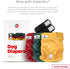 Premium Washable Dog Diapers & Extenders, (3 Pack) of Extra Small Female Dog Diapers, Color: Samba