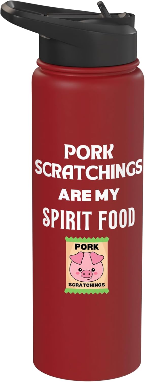 Spirit Food Pork Scratchings Favorite Meals Men Pork Scratchings Are My Spirit Food Favorite Meals Men Women Stainless Steel