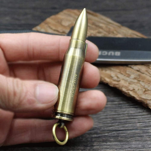 Permanent Match Metal Matchstick Flint Fire Starter - Keychain Lighter for Camping, Hiking, Emergency Survival Gear