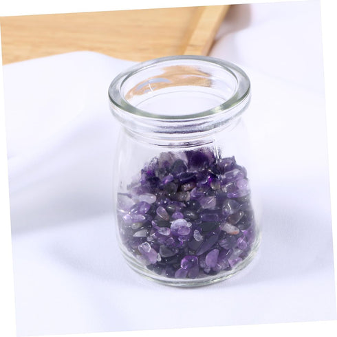 HOMSFOU Decorative River Rock Stones, Fish Tank Decoration, Botanical Decor with Mixed Pebbles Gravel