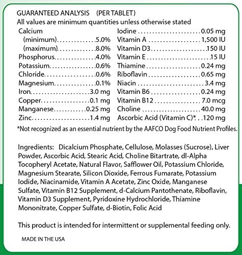 Healthy Breeds Dachshund Multi-Tabs Plus Chewable Tablets, 180 Count