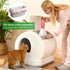 120 MW-SC01/SC02/SC09/LR01/LB02, 18x12.6 Inch SZEE Pcs Drawstring Automatic Cat Litter Box Bags Compatible with Cat