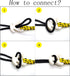Towable Rope Connector for Tubing; Quick Connect Rope for Boat Tubes; Wake Boarding, Ski, Waverunner