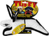 TUFFY World's Tuffest Soft Dog Toy - Barnyard Junior White Rabbit, Durable, Machine Washable