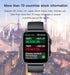 Smart Watch with 1.96" AMOLED HD Screen, Full Health Monitor, Low Power Consumption for Women & Men, Orange