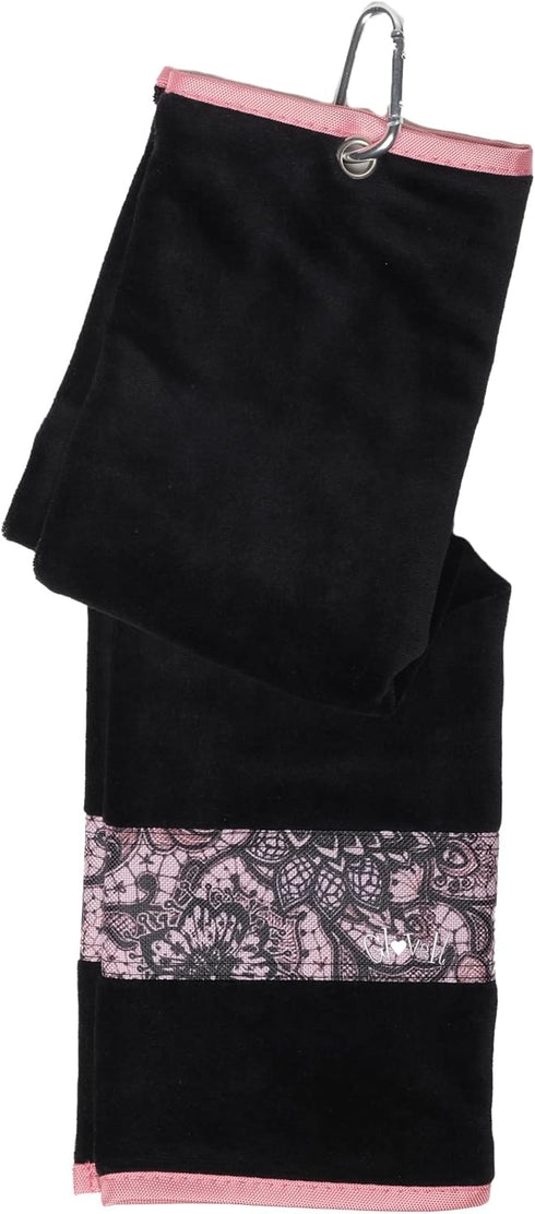 Glove It Golf Towels, 16 in x 5 in, 100% Terry Cloth Microfiber Clip On Towel with Carabiner
