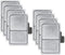 HiTauing 8 Pack Filter Cartridges, Compatible with Top Fin EF-S Element and BF5 BETTAFLO
