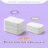 Flioriel 40 Pack Disposable Towels Compressed Towel Tablets Large Size & Extra Thick Magic Tissue Portable Face