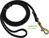 Reopet Genuine Leather Dog Leash for Small & Medium Dogs, 4/5/6 Feet, 3/8" x 6', Black