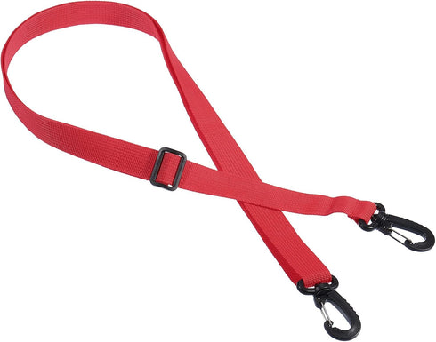 PATIKIL Adjustable Ski Boot Carrier Strap, Snowboard Boots Carrying Strap, Red, for Ski Boots and Ice Skates