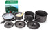 Lightweight 4-5 Person Camping Cookware - 4 Piece Pan Pot Set for Outdoor Activities