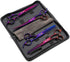 7.0" Set, 4-pieces Moontay Professional Dog Grooming Scissors Straight, Upward Curved, Downward Curved