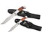 Mossy Oak Fixed Blade Bowie Knife, 2-Piece Hunting Knife with Leather Handle and Laser Pattern Sheath Included
