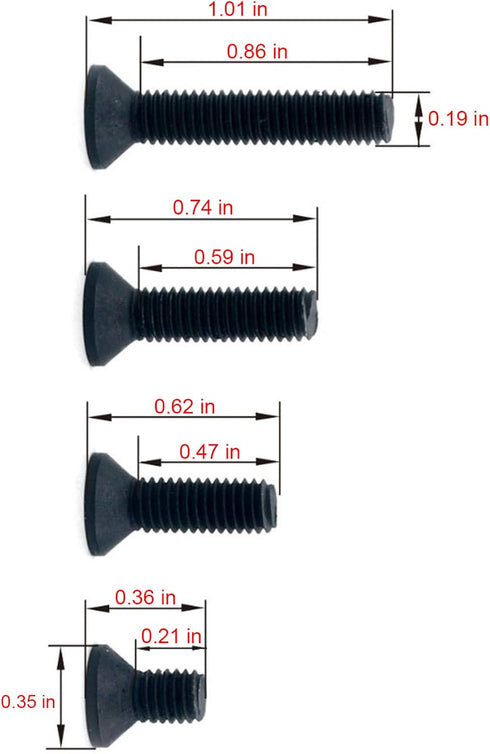 QD Swivel Mount Base Kits with 1 Nut, 1 Wrench, and 4 Screws